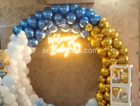 Welcome Ring Balloon Decor