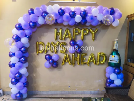 Retirement Surprise Balloon Decor