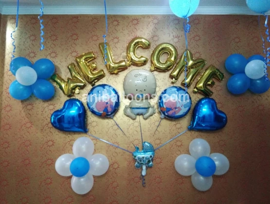 Baby Welcome Decoartion Boy Theme