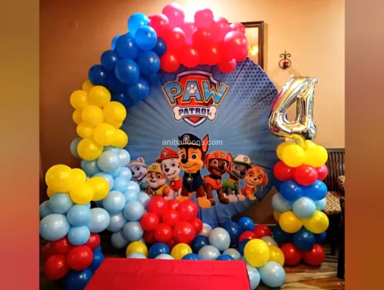 Kids Paw Patrol Balloon Decoration