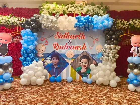 Joyful Tradition Mundan Decor