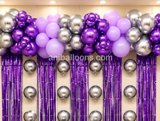 Birthday Surprise Balloon Decor