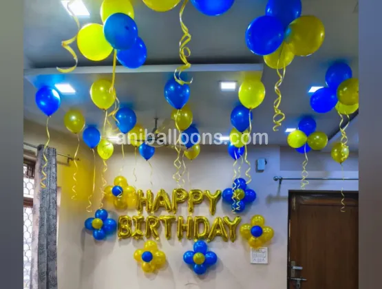 Birthday Balloon Decoration