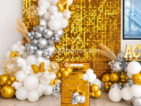Congratulation Sequin Setup