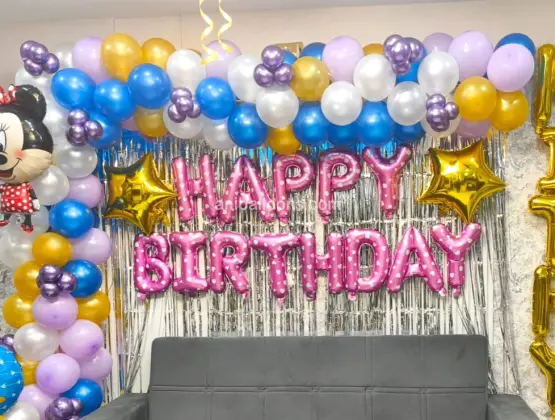 Minnie Mouse kids birthday Decor