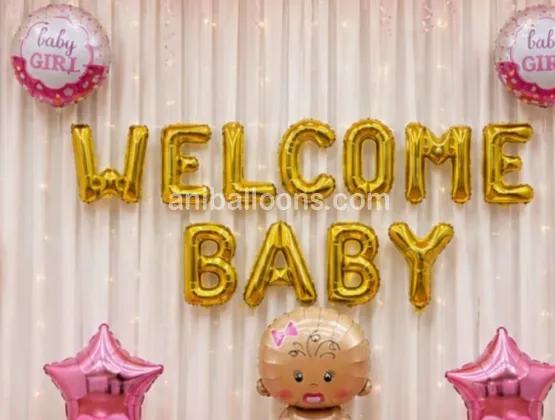 Baby Welcome for Girl