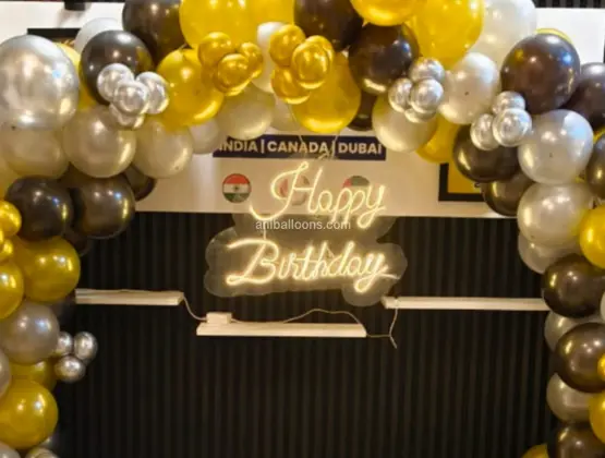 3rd Birthday Balloons Decoration