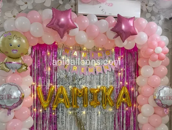 Naming Ceremony Baby Girl Decoration
