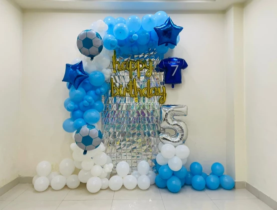 Football  Balloon Theme Decorations