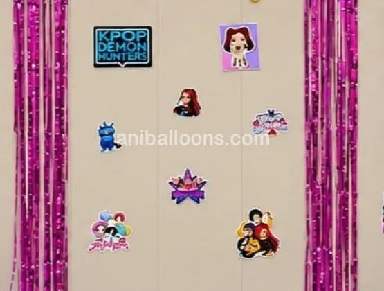 K-Pop  Balloon Decoration