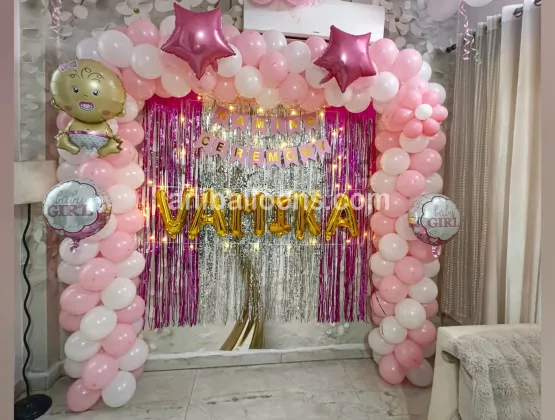Naming Ceremony Balloon Decoration