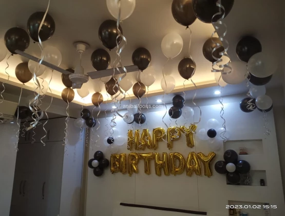 Birthday Balloon Decoration