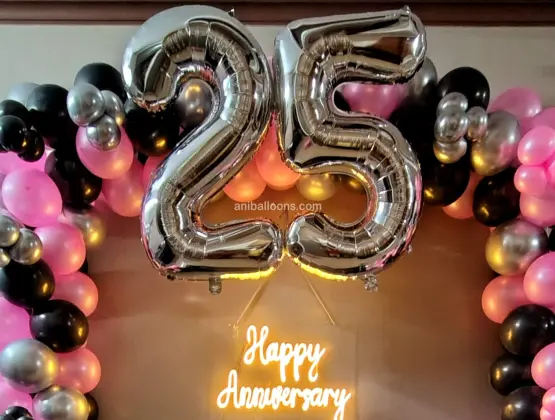 Anniversary Balloon Decoration