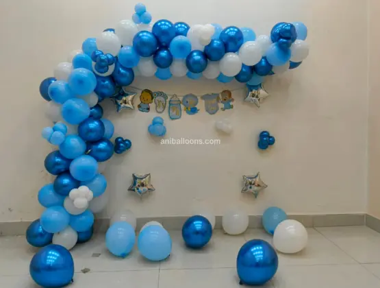 Half Birthday Balloon Decor