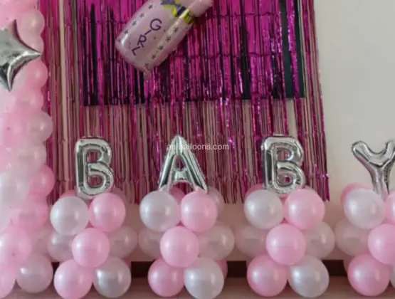 Baby Girl Arrival Decor
