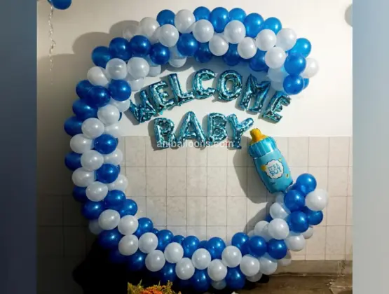 Half Semicircle Welcome Backdrop