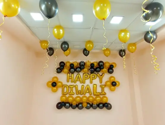 Diwali Balloon Bliss Decor