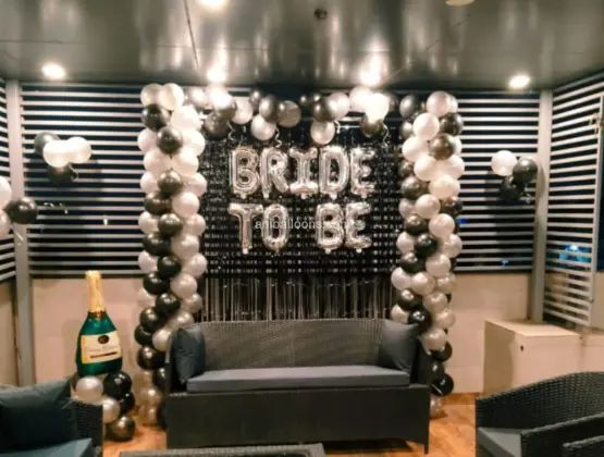 Bridal Queen Balloon Decoration