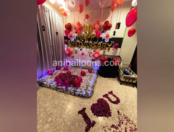 Anniversary Balloon Decor