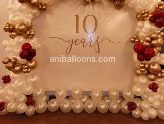 10th Birthday Flex Decor