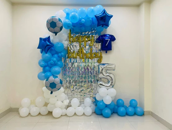 Football  Balloon Theme