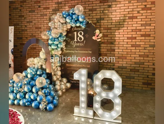 Premium Birthday Balloon Decoration