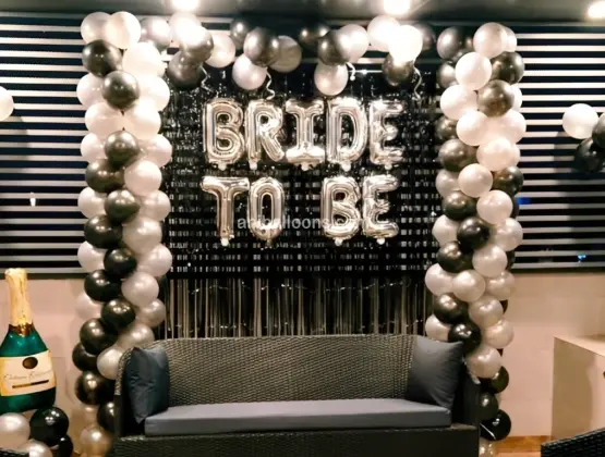 Bride to Be Surprise Balloon Decoration