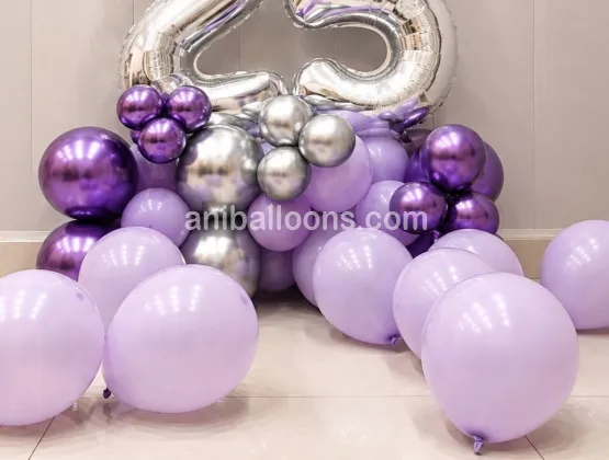 Purple Theme Decoration