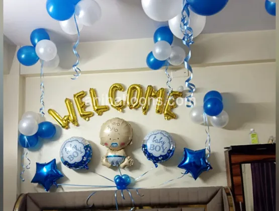 Baby Welcome Decoration For Boy
