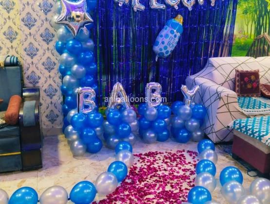 Ring Decorations With neon light