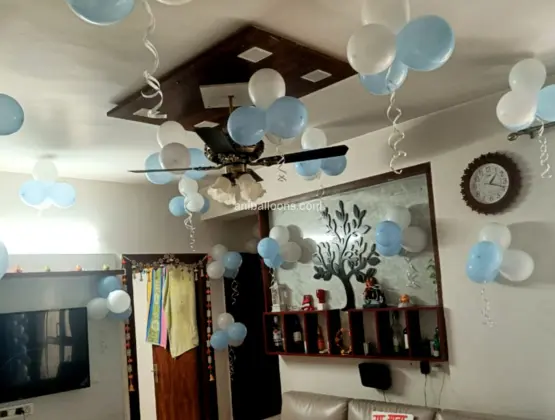 Welcome Blue Decor Decor