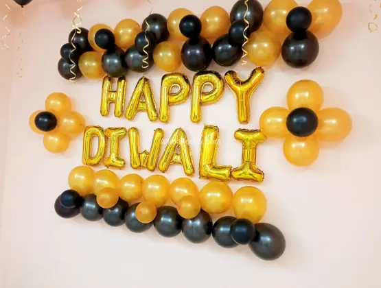 Diwali Balloon Bliss Decor