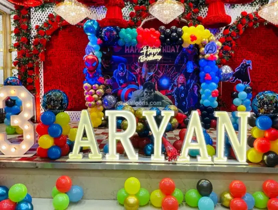 Superhero Avengers kids Decoration