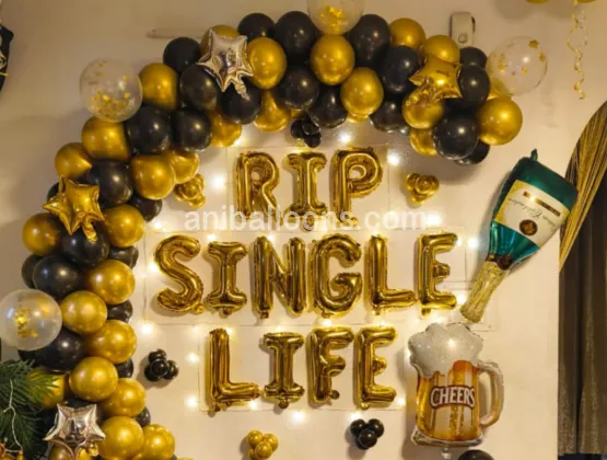 Bachelor Party Decor