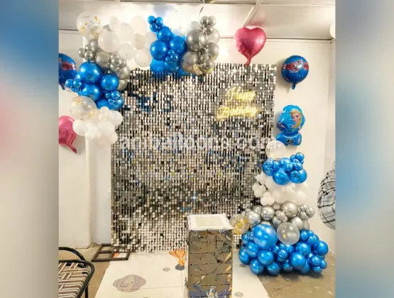 Frozen Theme Sequin Decoration