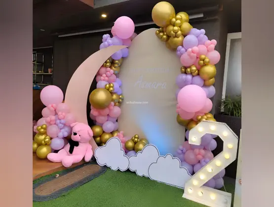 Flex decoration on Banquet