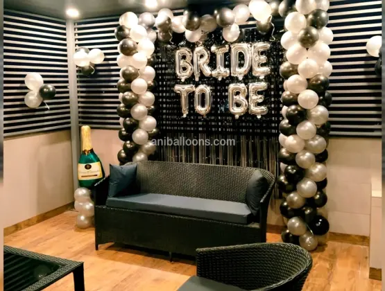 Bride to Be Balloon Decoration