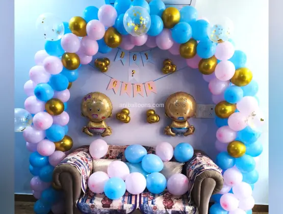 Baby Shower Decoration on Wall