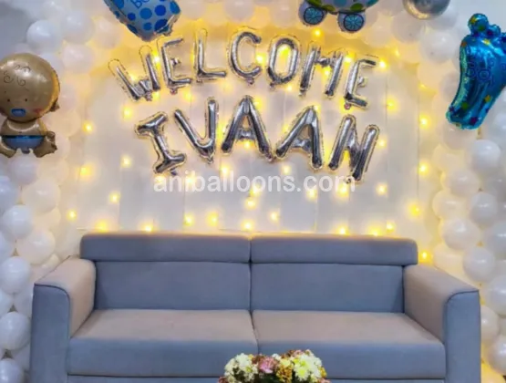 Baby Girl Welcome Decoration