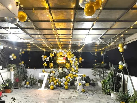 Terrace Ring Birthday Decoration