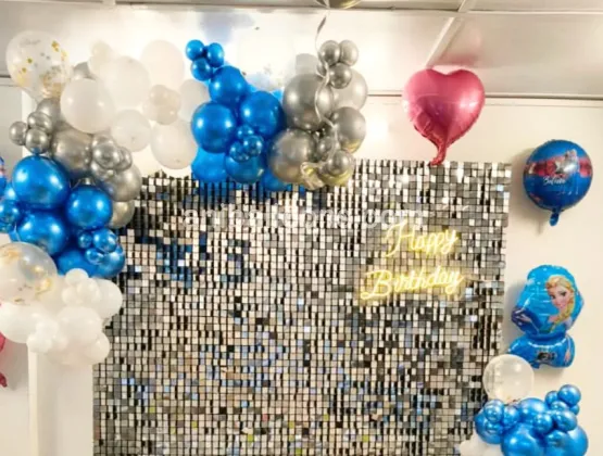 Frozen Theme Sequin Decoration