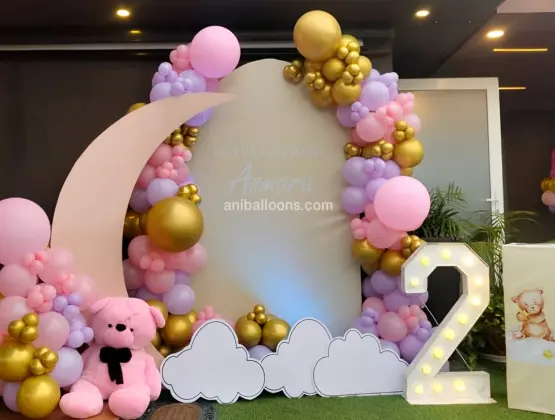 Premium Aura Birthday Decoration