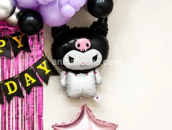 Kuromi Birthday Decor