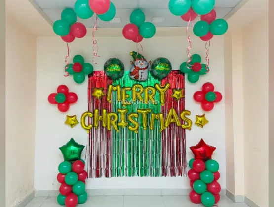 Chrishmas & Snowman Theme Decor