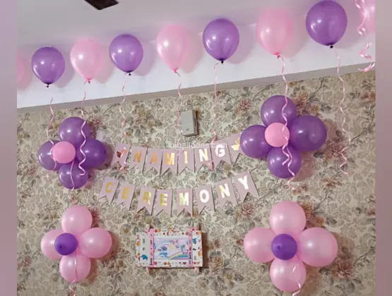 Simple Naming Ceremony Decor