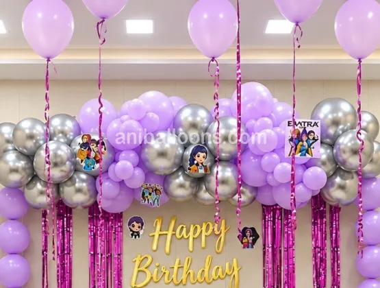 K-Pop Theme Birthday Decoration