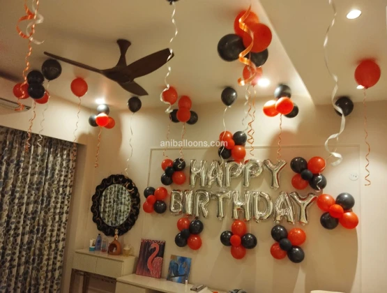 simple balloons decoartions