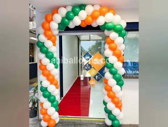 Tiranga Theme Balloon Setup