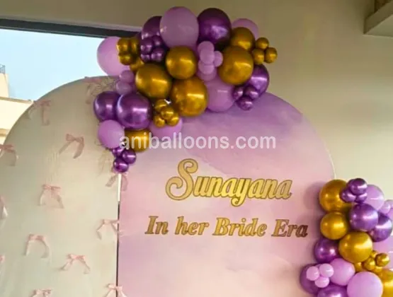 Bride to be Balloon Decoration