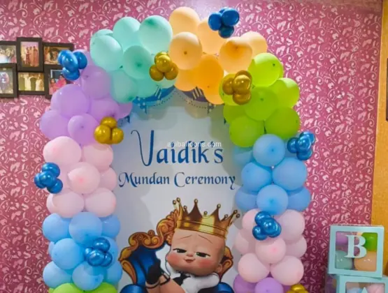 Boss Baby Mundan Ceremony